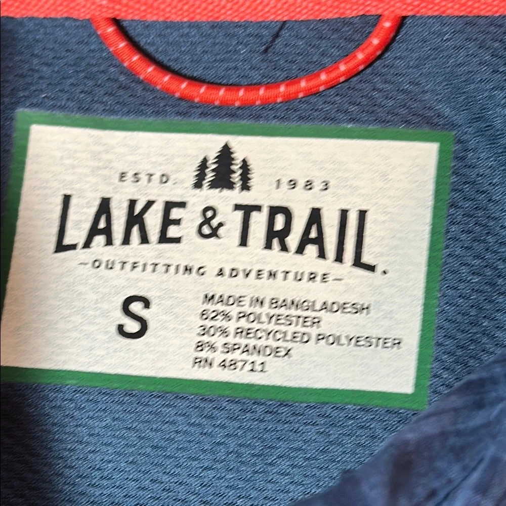 NWT Lake & Trail Short Sleeve Shirt SM - Picture 8 of 10